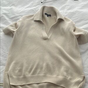 theory easy polo knit